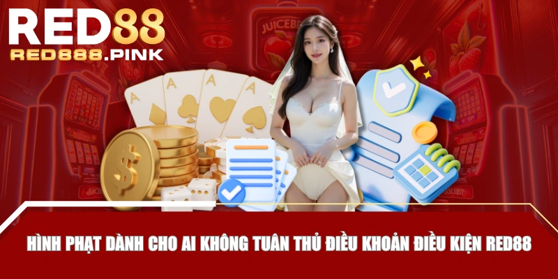 Hình phạt dành cho ai không tuân thủ điều khoản điều kiện RED88
